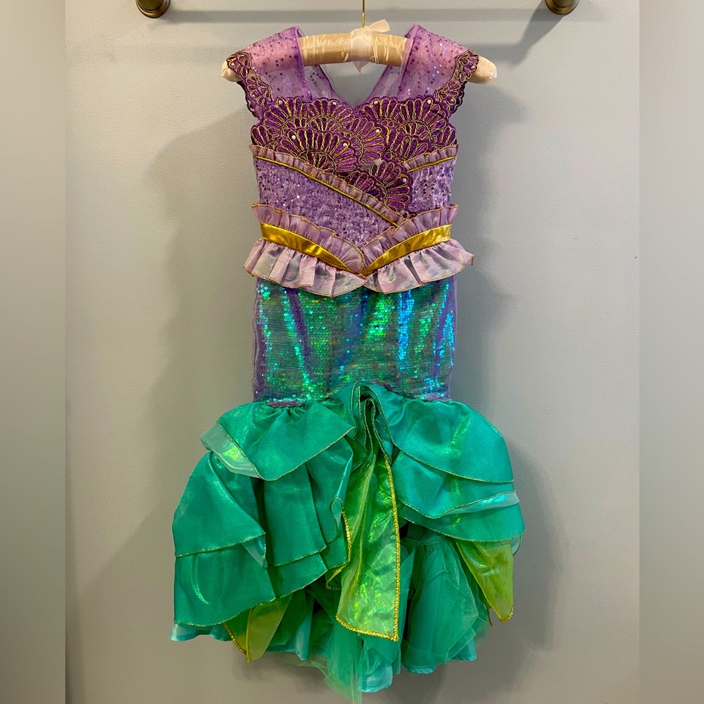 Girls 6 Little Mermaid dress